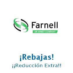 Logo de la tienda Farnell con cupones de descuento