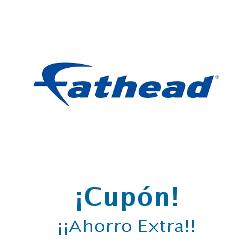 Logo de la tienda Fathead con cupones de descuento