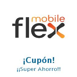 Logo de la tienda Flex Mobile con cupones de descuento