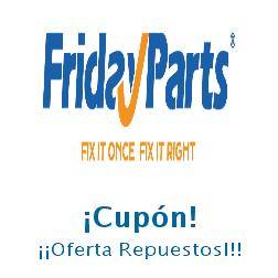 Logo de la tienda FridayParts con cupones de descuento