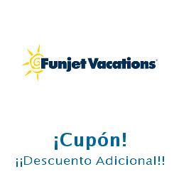 Logo de la tienda Funjet Vacations con cupones de descuento