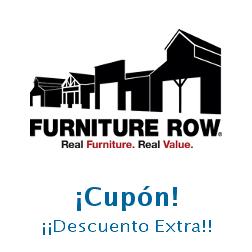 Logo de la tienda Furniture Row con cupones de descuento