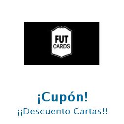 Logo de la tienda FutCards con cupones de descuento