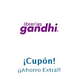 Logo de la tienda Gandhi con cupones de descuento