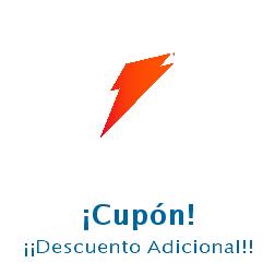 Logo de la tienda Gatorade con cupones de descuento