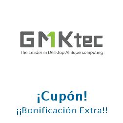 Logo de la tienda GMKtec con cupones de descuento