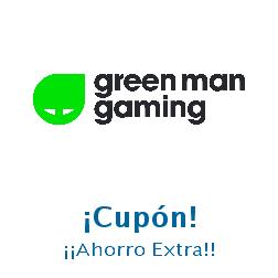 Logo de la tienda Green Man Gaming con cupones de descuento