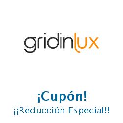 Logo de la tienda Gridinlux con cupones de descuento