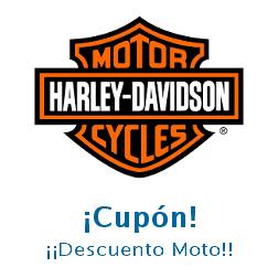 Logo de la tienda Harley Davidson con cupones de descuento