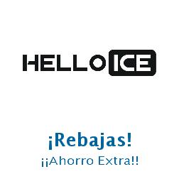 Logo de la tienda Helloice con cupones de descuento