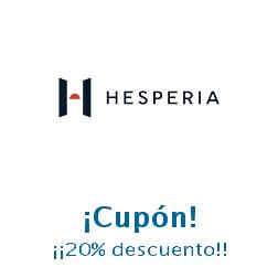 Logo de la tienda Hesperia con cupones de descuento