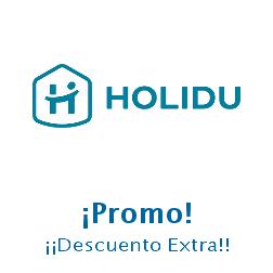 Logo de la tienda Holidu con cupones de descuento