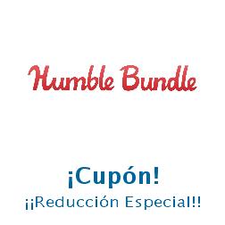 Logo de la tienda Humble Bundle con cupones de descuento