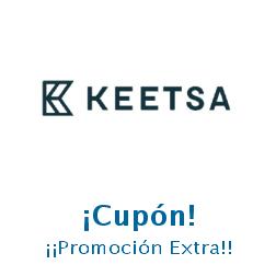 Logo de la tienda Keetsa con cupones de descuento