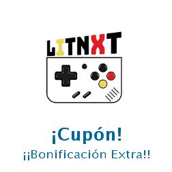 Logo de la tienda LITNXT con cupones de descuento
