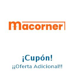 Logo de la tienda Macorner con cupones de descuento