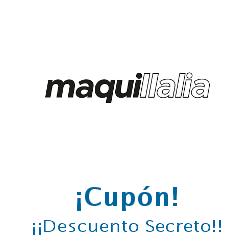 Logo de la tienda Maquillalia con cupones de descuento