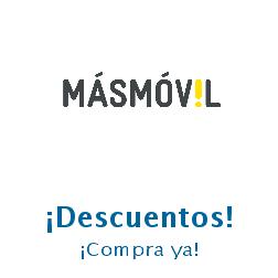 Logo de la tienda Más Móvil con cupones de descuento