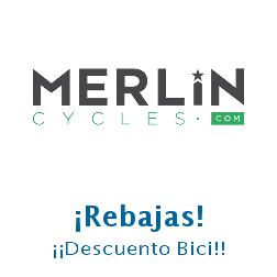 Logo de la tienda Merlin Cycles con cupones de descuento