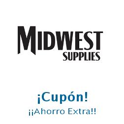 Logo de la tienda Midwest Supplies con cupones de descuento