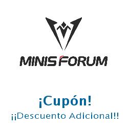 Logo de la tienda Minisforum con cupones de descuento