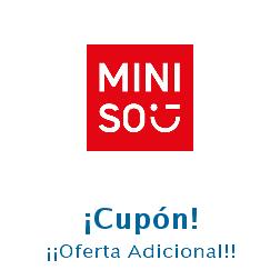 Logo de la tienda Miniso con cupones de descuento