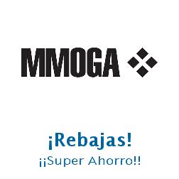 Logo de la tienda MMOGA con cupones de descuento