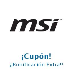 Logo de la tienda MSI con cupones de descuento