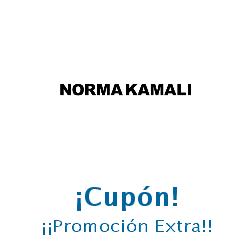 Logo de la tienda Norma Kamali con cupones de descuento
