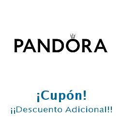 Logo de la tienda Pandora con cupones de descuento