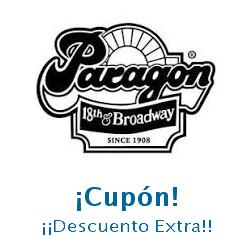 Logo de la tienda Paragon Sports con cupones de descuento