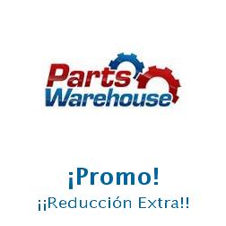 Logo de la tienda Parts Warehouse con cupones de descuento
