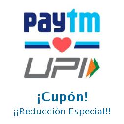 Logo de la tienda Paytm con cupones de descuento