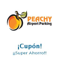 Logo de la tienda Peachy Airport Parking con cupones de descuento