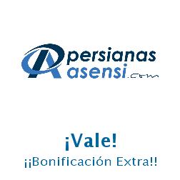 Logo de la tienda Persianas Asensi con cupones de descuento