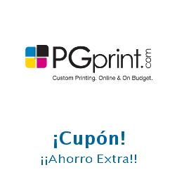 Logo de la tienda PGprint con cupones de descuento