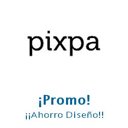 Logo de la tienda Pixpa con cupones de descuento