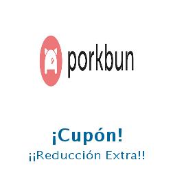 Logo de la tienda Porkbun con cupones de descuento