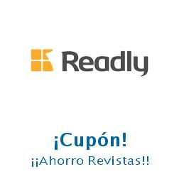 Logo de la tienda Readly con cupones de descuento