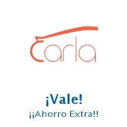 Logo de la tienda RentCarla con cupones de descuento