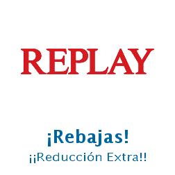 Logo de la tienda Replay con cupones de descuento
