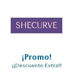 Logo de la tienda SheCurve con cupones de descuento