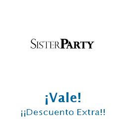 Logo de la tienda Sisterparty con cupones de descuento