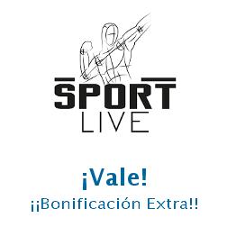 Logo de la tienda Sportlive Nutrition con cupones de descuento