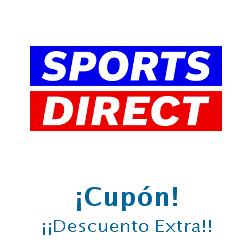 Logo de la tienda Sports Direct con cupones de descuento