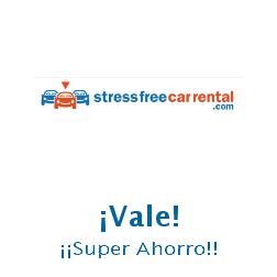 Logo de la tienda Stress Free Car Rental con cupones de descuento