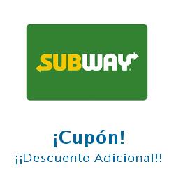 Logo de la tienda Subway con cupones de descuento