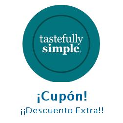 Logo de la tienda Tastefully Simple con cupones de descuento