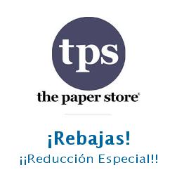Logo de la tienda The Paper Store con cupones de descuento