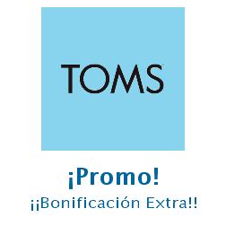 Logo de la tienda TOMS Shoes con cupones de descuento